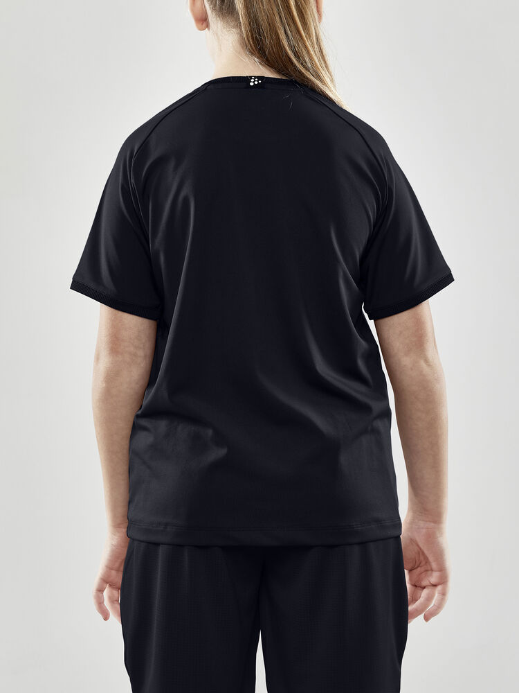 Craft Progress Indoor Jersey Jr - Black AW25 [999000] / 122/128