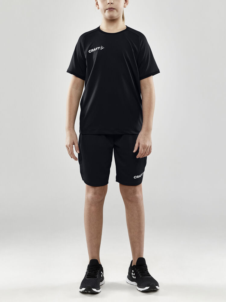Craft Progress Indoor Jersey Jr - Black AW25 [999000] / 122/128