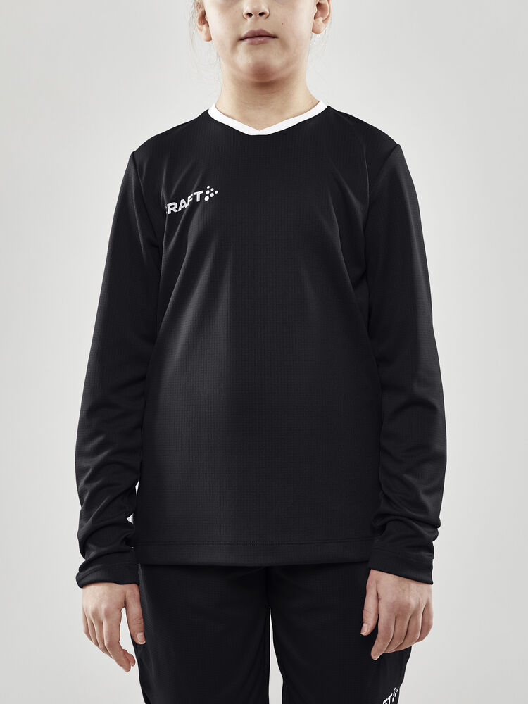 Craft Progress Ls Basket Jersey Jr - Black AW25 [999000] / 122/128