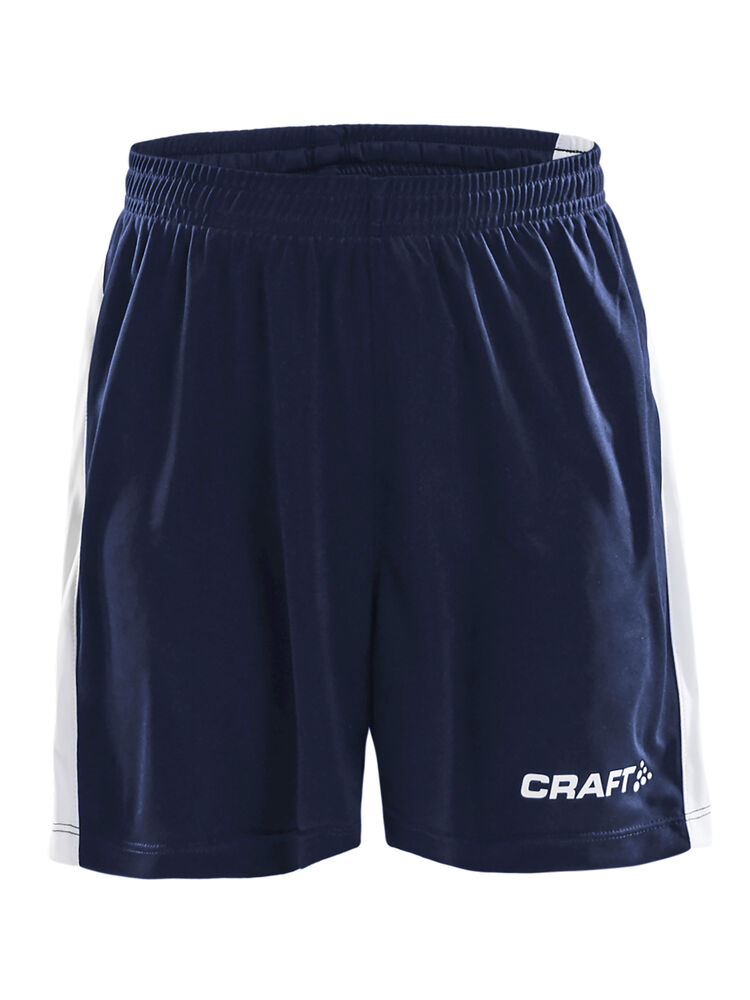 Craft Progress Longer Shorts Contrast Jr - Navy-White [390900] / 122/128