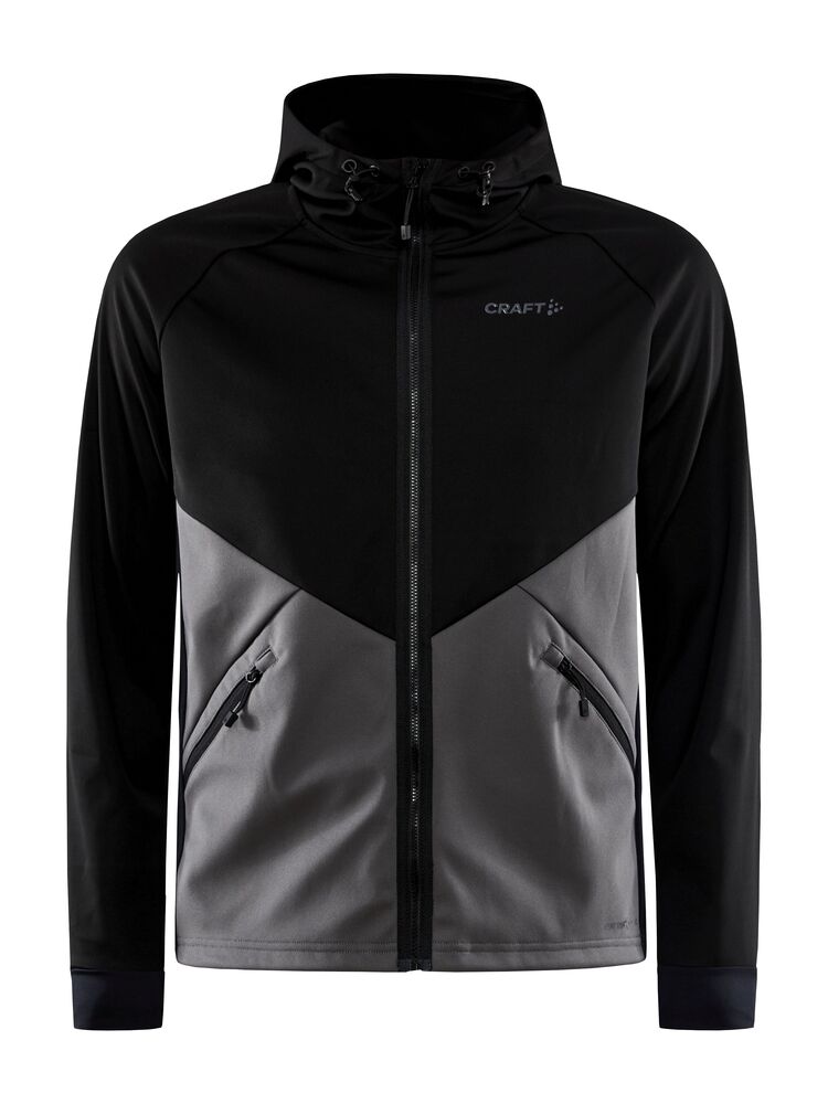 Core Glide Hood Jacket M från Craft i Black-granite