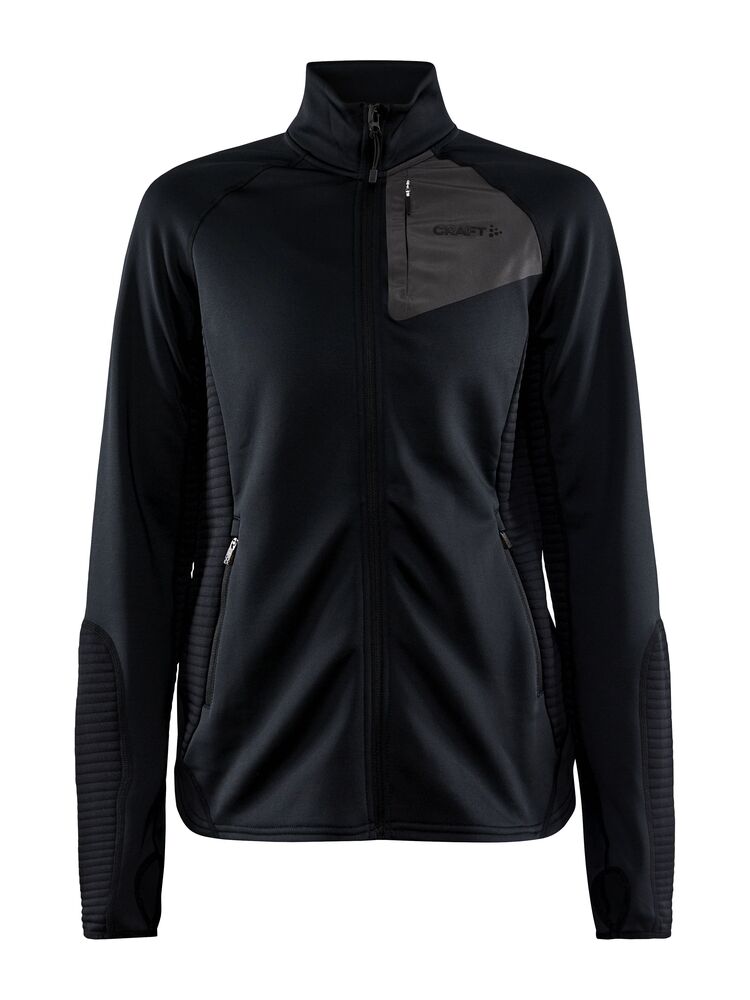 Craft ADV Tech Fleece Thermal midlayer W - Black AW25 [999000] / XS