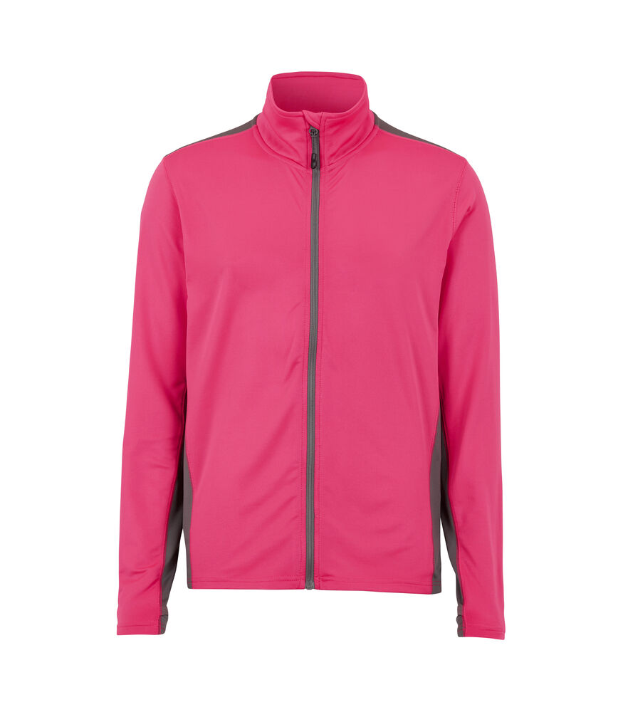Evora fullzip man från Graphix i Neonrosa/Grå