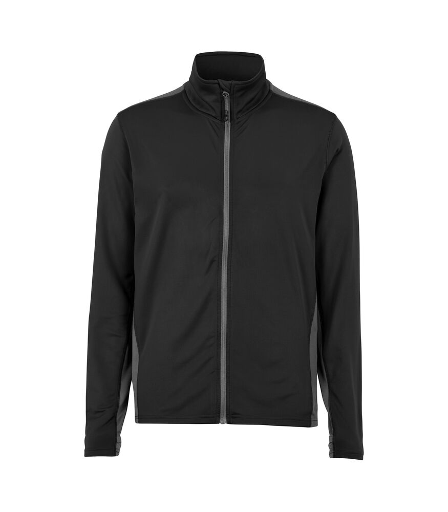 Evora fullzip man från Graphix i Svart/Grå