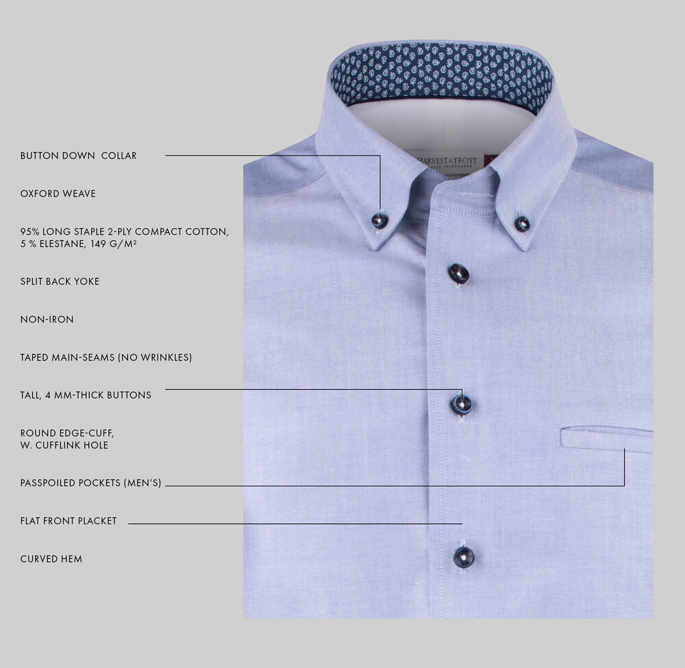 Jobman RB121 Oxford Stretch Regular, bild 4