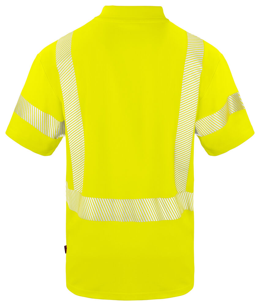 Projob 6015 POLO EN ISO 20471 KLASSE 3/2 - Yellow/Navy [10] / XS