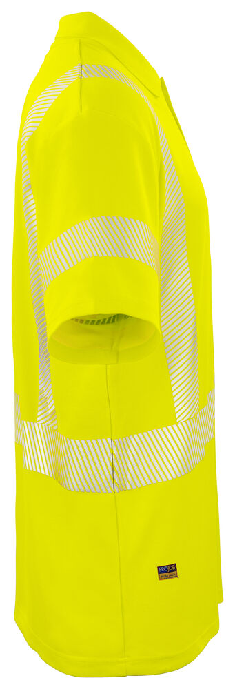 Projob 6015 POLO EN ISO 20471 KLASSE 3/2 - Yellow/Navy [10] / XS