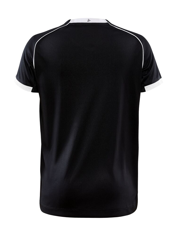 Craft Progress 2.0 Solid Jersey Jr - Black AW25 [999000] / 122/128