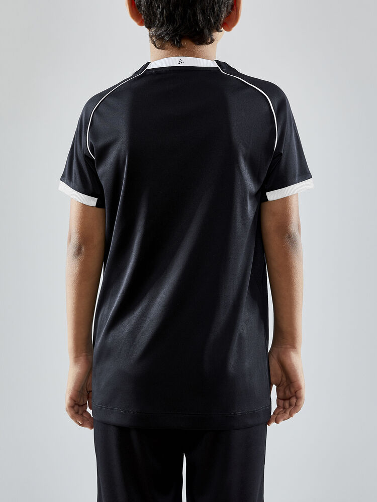Craft Progress 2.0 Solid Jersey Jr - Black AW25 [999000] / 122/128