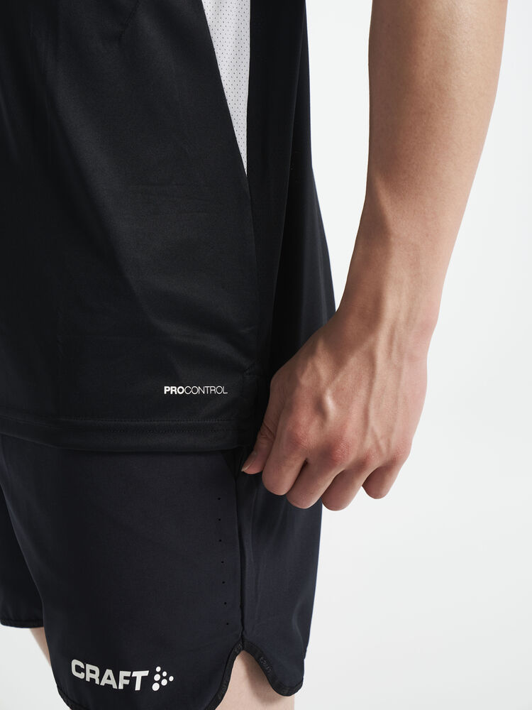 Craft PRO Control Impact Polo M - Black/White AW25 [999900] / XS