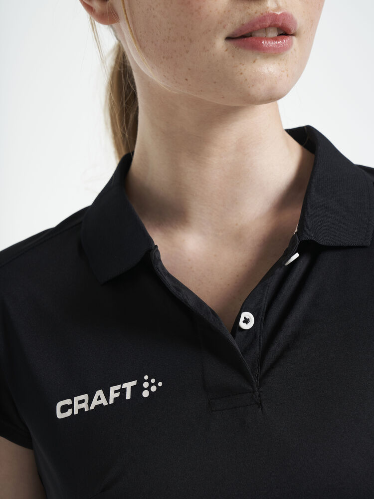 Craft PRO Control Impact Polo W - Black/White AW25 [999900] / XS