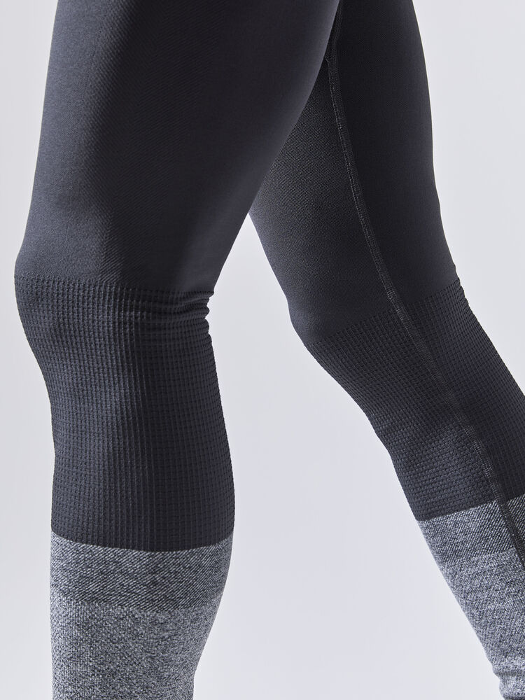 Craft Warm Intensity Pants M - Asphalt/Dk Grey Melange [995975] / XS