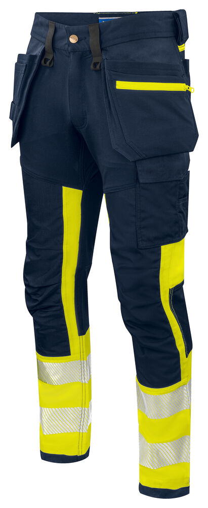 Projob 6540 BUKS EN ISO 20471 KLASSE 1 - Yellow/Navy [10] / C44
