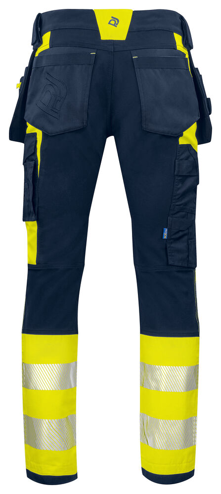 Projob 6540 BUKS EN ISO 20471 KLASSE 1 - Yellow/Navy [10] / C44