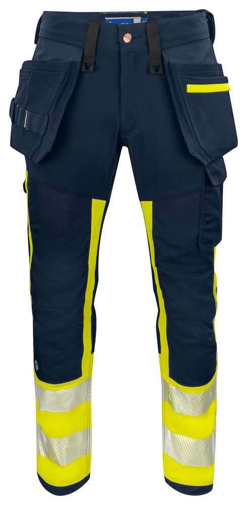 Projob 6540 BUKS EN ISO 20471 KLASSE 1 - Yellow/Navy [10] / C44