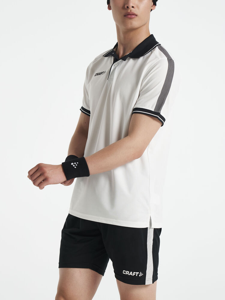 Pro Control Poloshirt M från Craft i Vit/Svart