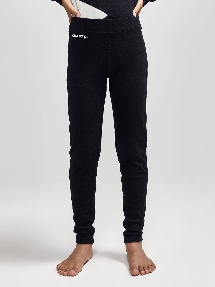 Craft ADV Nordic Wool Pant JR - Black AW25 [999000] / 122/128