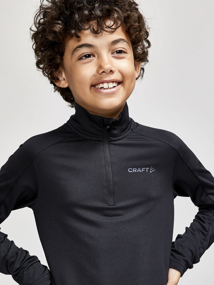Craft Gain Midlayer Jr - Black AW25 [999000] / 122/128