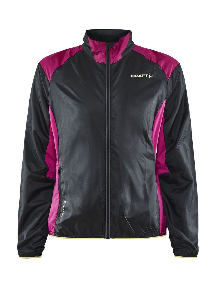 Craft PRO Hypervent Jacket W - BLACK-ROXO [999486] / XS