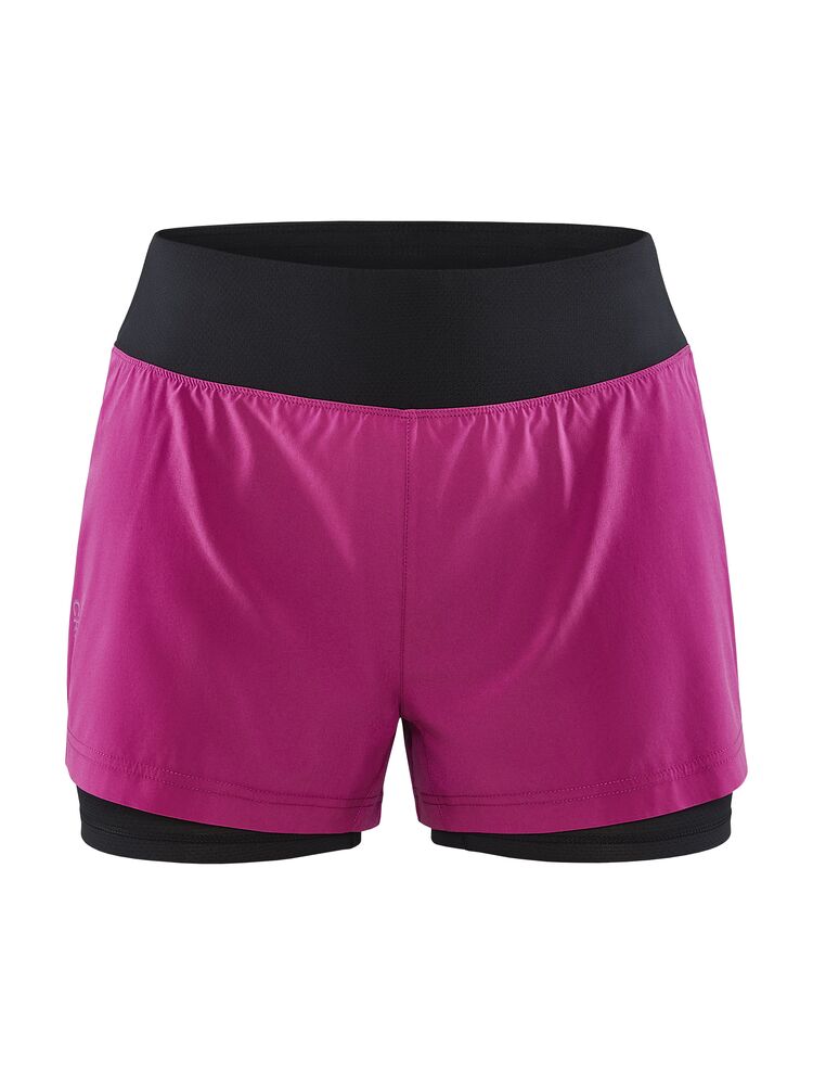 Craft ADV Essence 2-in-1 Shorts W - Roxo (retail) [486000] / XS