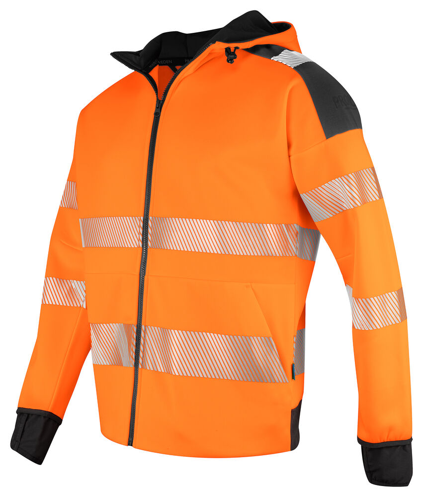 Projob 6110 HÆTTEJAKKE EN ISO 20471 KLASSE 3/2 - Orange/Black [1799] / XS