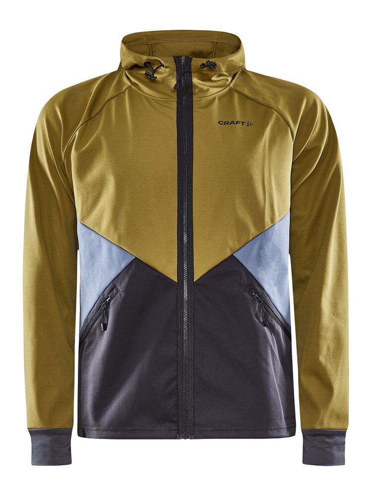 Craft Glide Hood Jacket M - Algae-Slate [632992] / XS