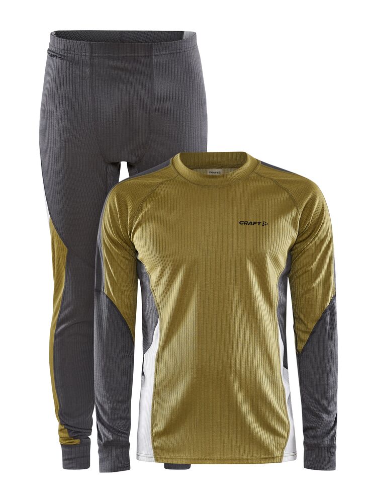 Craft CORE Dry Baselayer Set M - Algae-Granite (retail) [632985] / XS