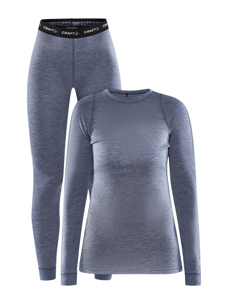 Craft Wool Merino Set W - Flow-Melange (retail) [362200] / XS