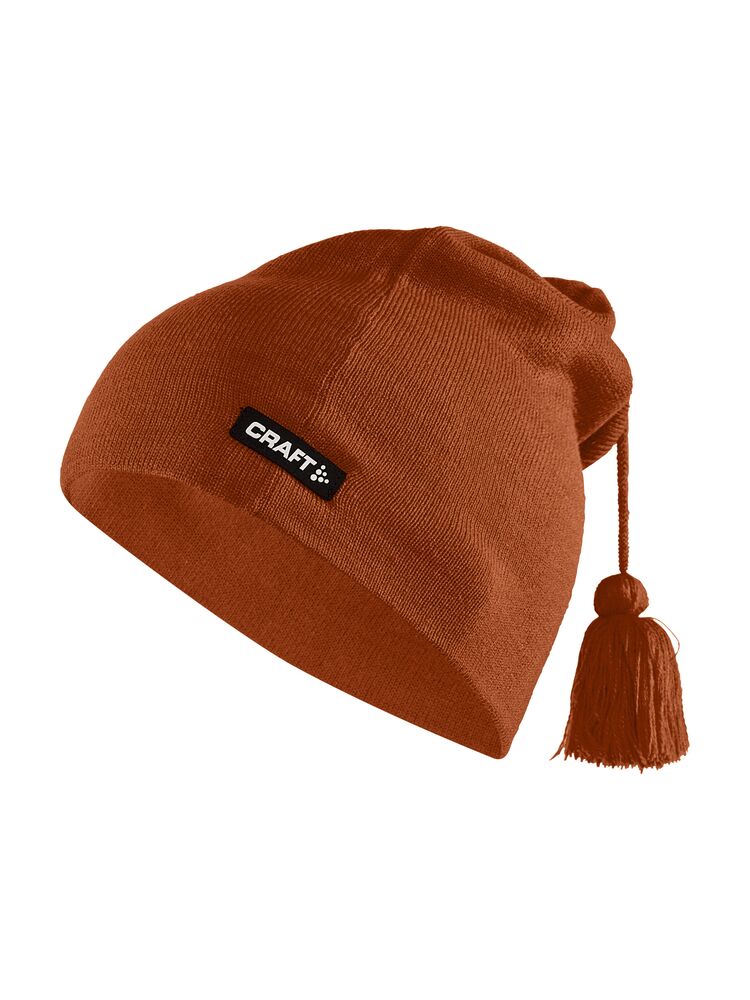 CORE Classic Knit Hat från Craft i Chestnut
