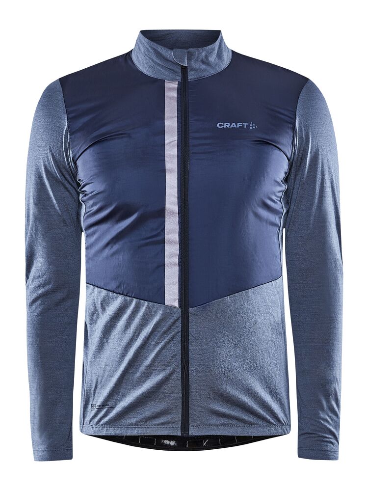 Craft Adv Bike SubZ Wool LS Jersey M - FLOW-BLAZE [362396] / XS