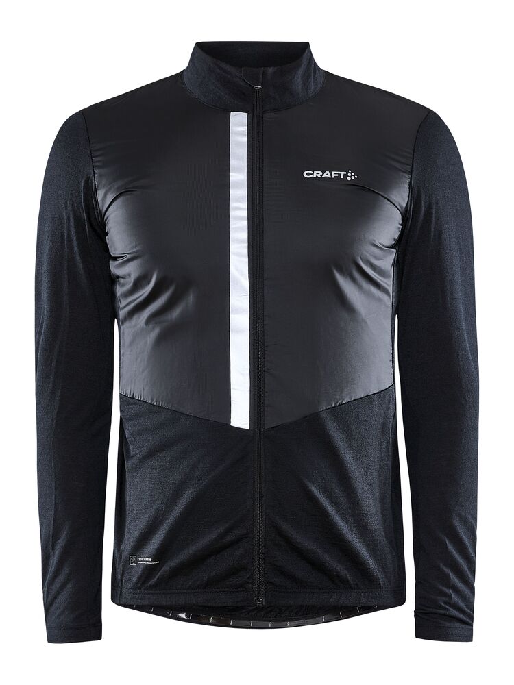Adv Bike SubZ Wool LS Jersey M, flow-blaze från Craft