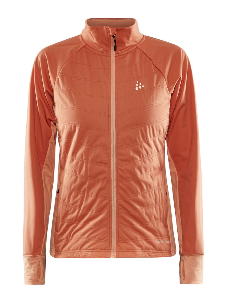 ADV Essence Warm Jacket W från Craft i Glow-rusty glow