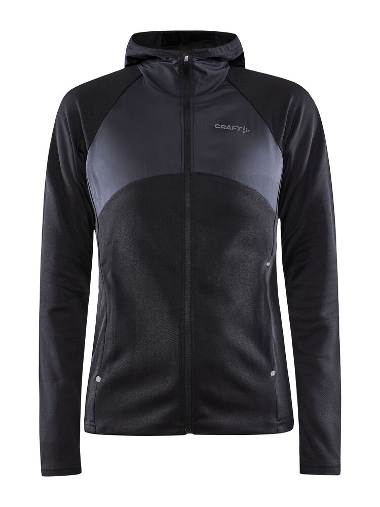ADV Essence Jersey Hood Jacket W från Craft i Svart