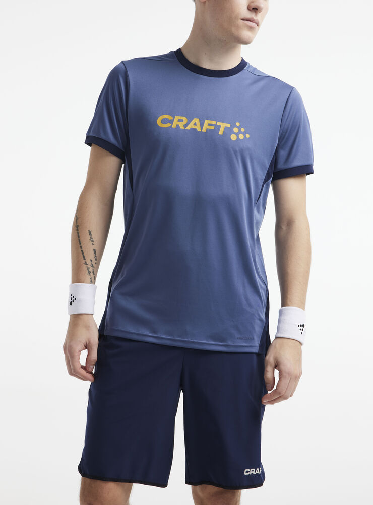 Craft PRO Control Impact Ss Tee M - Saphire/Navy [300390] / XS