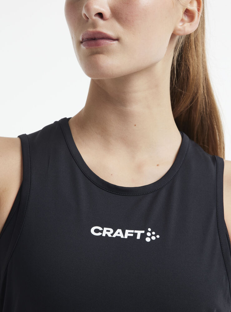 Craft Rush Slim Singlet W - Black AW25 [999000] / XS