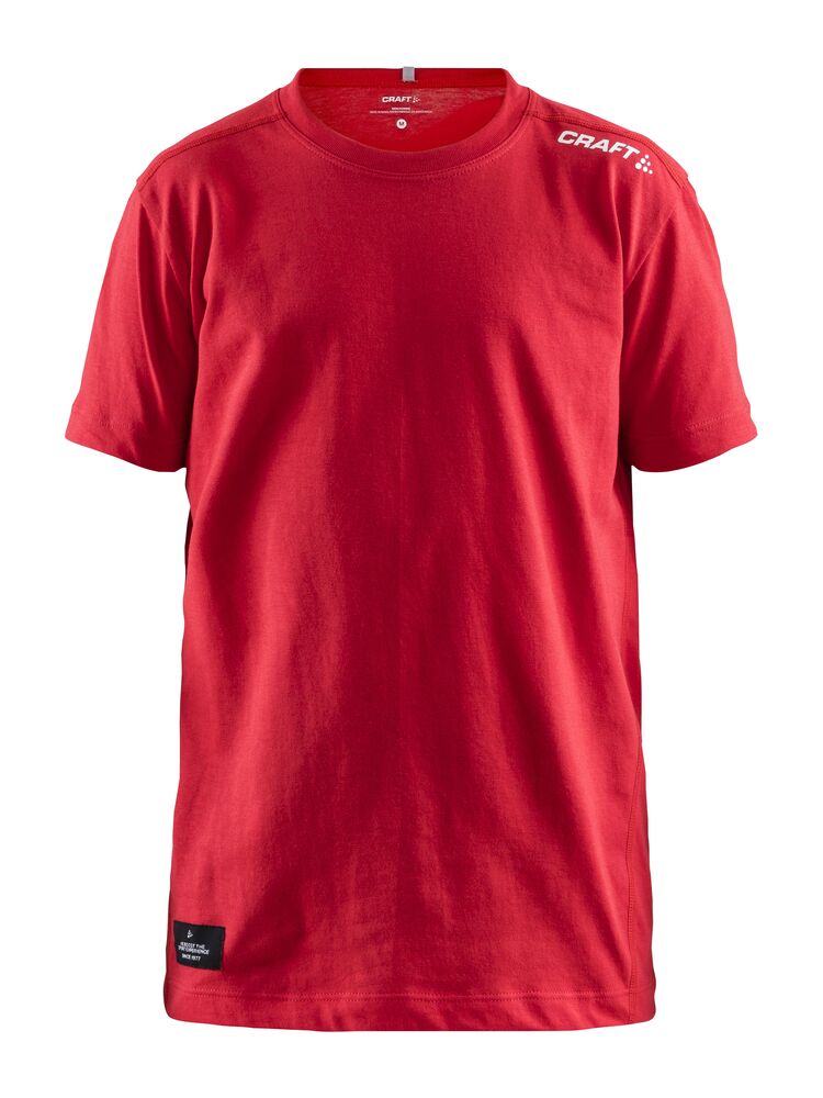 Community Mix SS Tee Jr från Craft i Bright red
