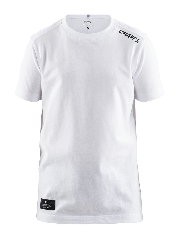 Community Mix SS Tee Jr från Craft i Vit