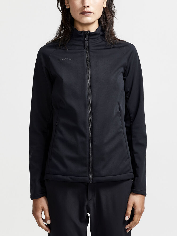 Craft CORE Explore Soft Shell Jacket W - Black AW25 [999000] / XS