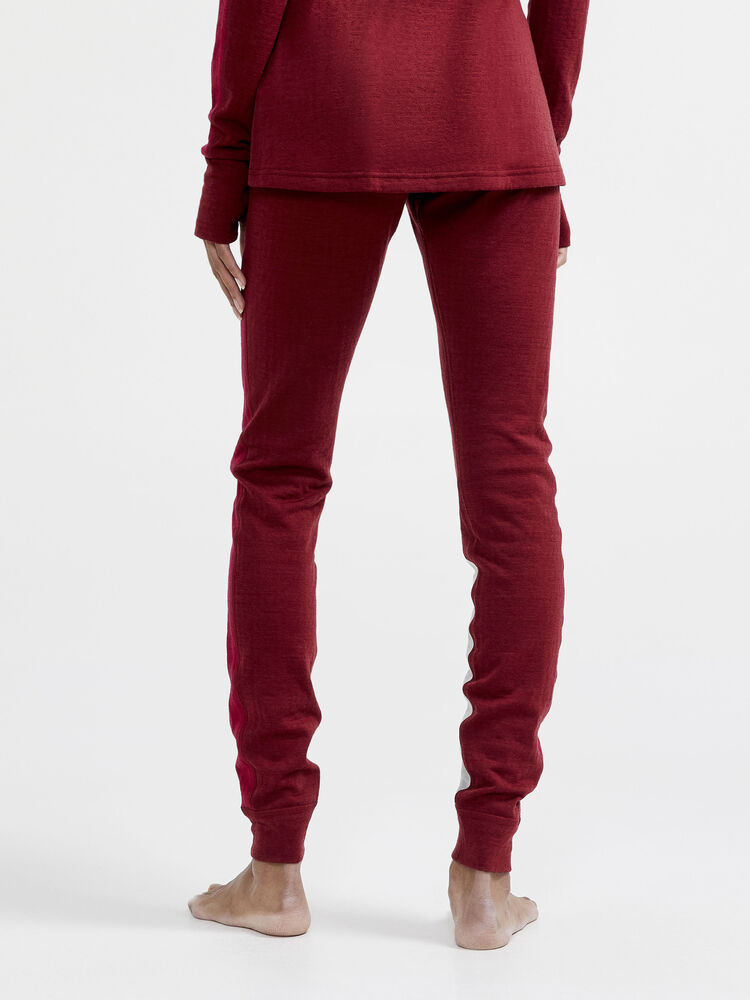 Craft ADV Nordic Wool Pant W - RHUBARB-MACHINE [488479] / XS