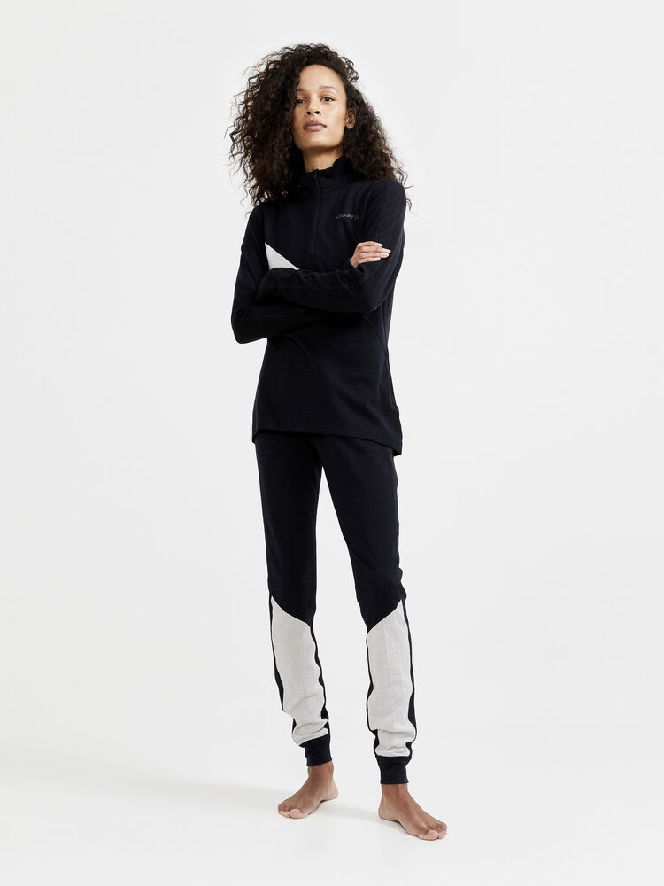 Craft ADV Nordic Wool Pant W - BLACK-ASH [999914] / XS
