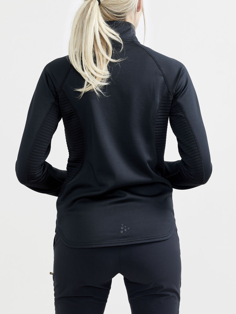 Craft ADV Tech Fleece Thermal midlayer W - Black AW25 [999000] / XS