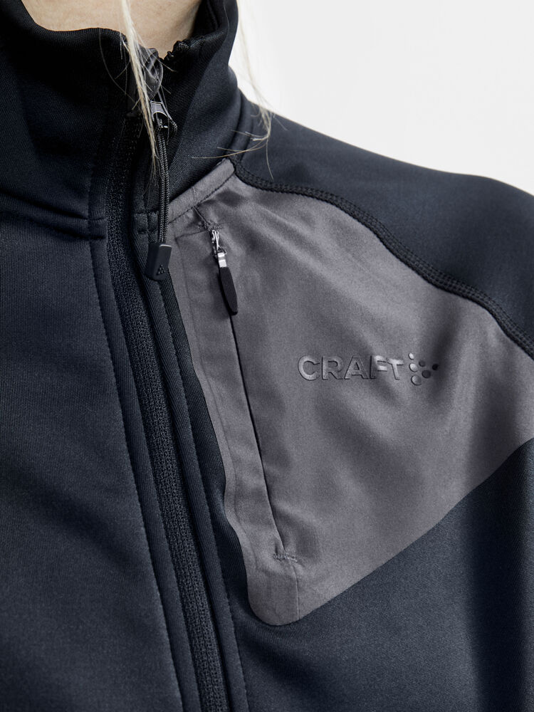 Craft ADV Tech Fleece Thermal midlayer W - Black AW25 [999000] / XS