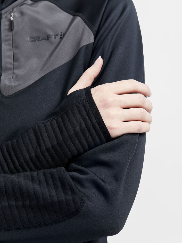Craft ADV Tech Fleece Thermal midlayer W - Black AW25 [999000] / XS