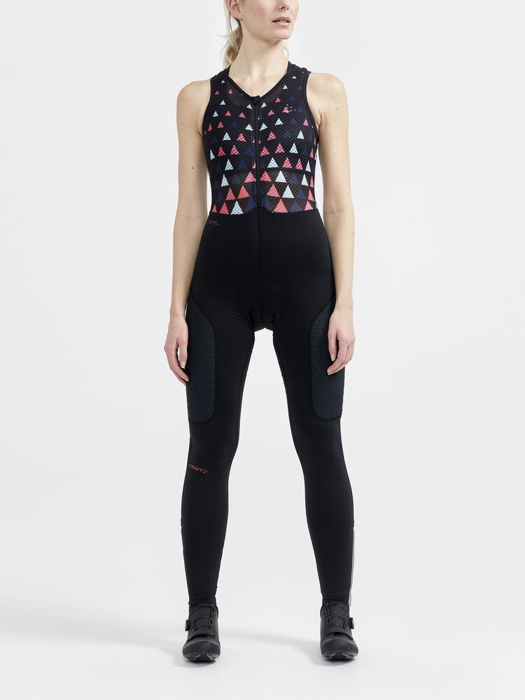 Craft Adv Bike SubZ Bib Tights W - Black multi AW25 [999007] / XS