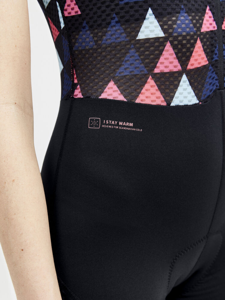Craft Adv Bike SubZ Bib Tights W - Black multi AW25 [999007] / XS