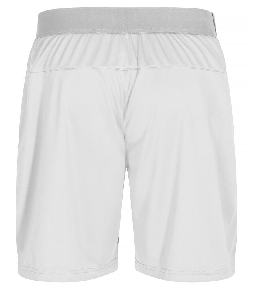 Clique Basic Active Shorts Junior - Hvid/Rød/Navy [00] / 110/120