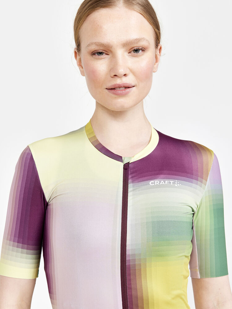 Craft Adv Aero Jersey W - MULTI-BURGUNDY [007435] / XS