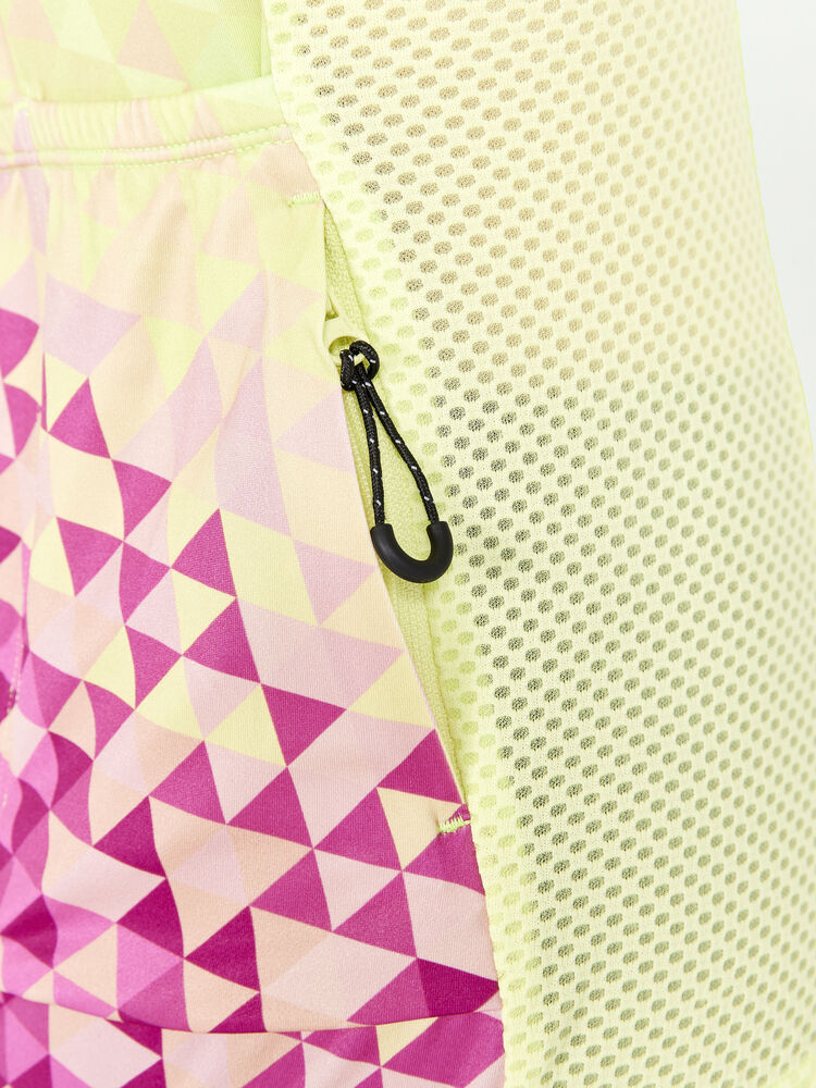 Craft Adv Endur Graphic Jersey W - MULTI-GIALLO [007541] / XS
