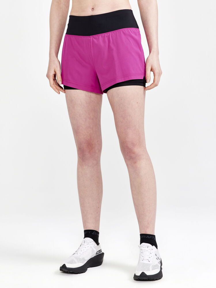 Craft ADV Essence 2-in-1 Shorts W - Roxo (retail) [486000] / XS