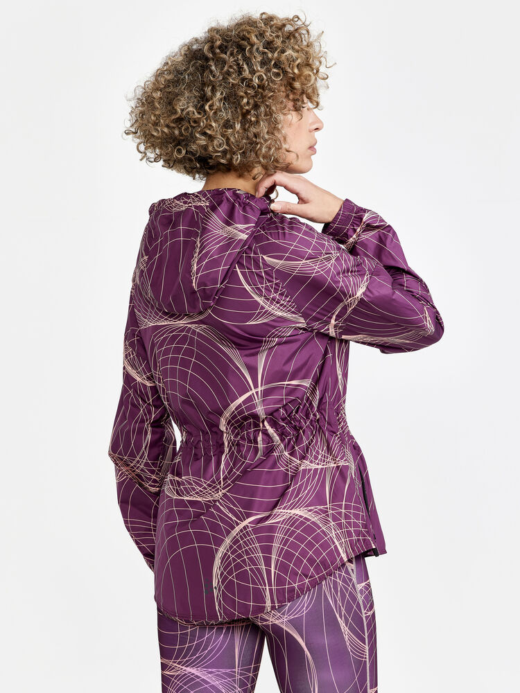 Craft ADV Charge Wind Jacket W - BURGUNDY-BLEIKUR [435721] / XS